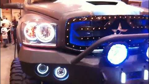 ADVANCED AUTOMOTIVE CONCEPTS booth at World of Wheels Show