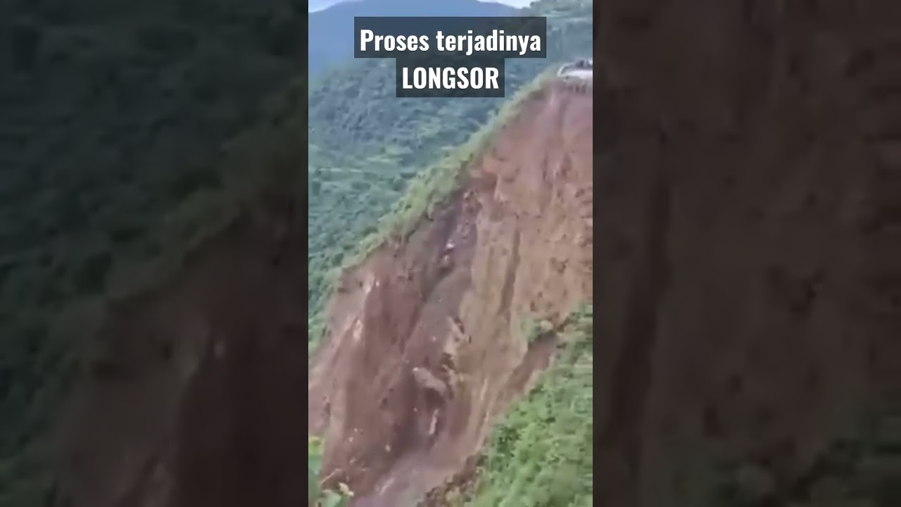 proses terjadinya longsor 