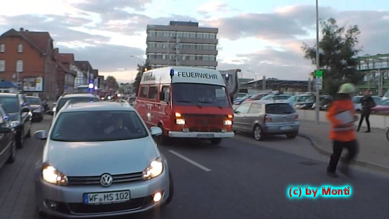 KdoW BvD + Löschzug + ELW ÖEL + HLF 20/16 + RW2 + SW2000 + GW-L + TLF + HLF FF Wolfenbüttel (HD)