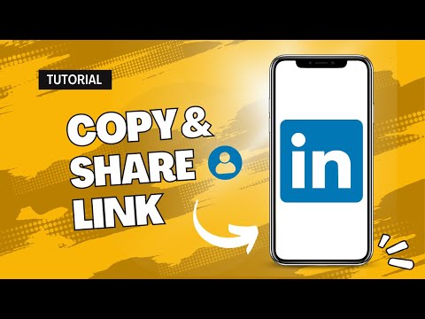 How to Copy and Share LinkedIn Profile Link on Mobile