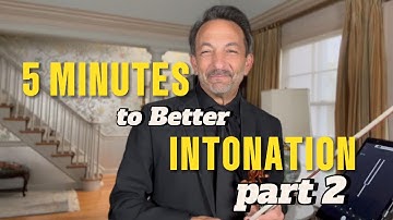 Five Minutes to better intonation on the violin! Part 2, using a DRONE!