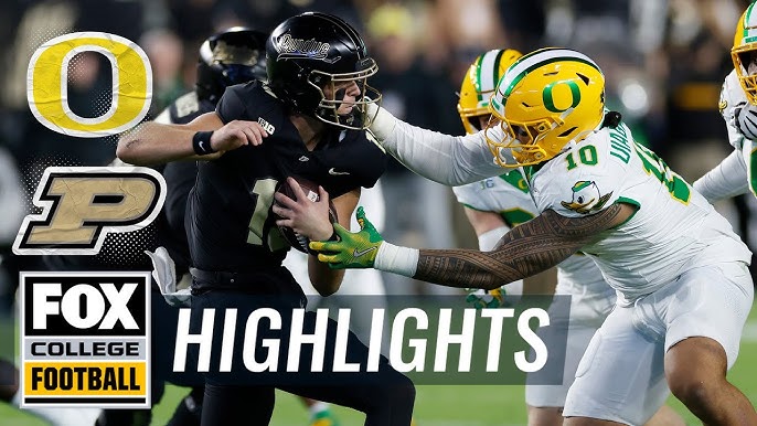 Where to Watch Oregon Ducks Football Vs Purdue Boilermakers Football: Top Streaming Options