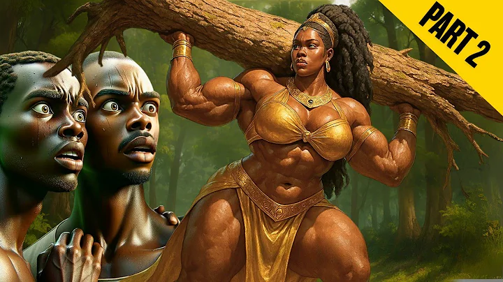 THE STRONG MUSCULAR PRINCESS NO MAN WANTED TO MARRY #Africantales #folktales