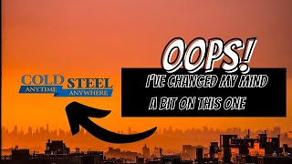 COLD STEEL ENGAGE | I'VE CHANGED MY MIND