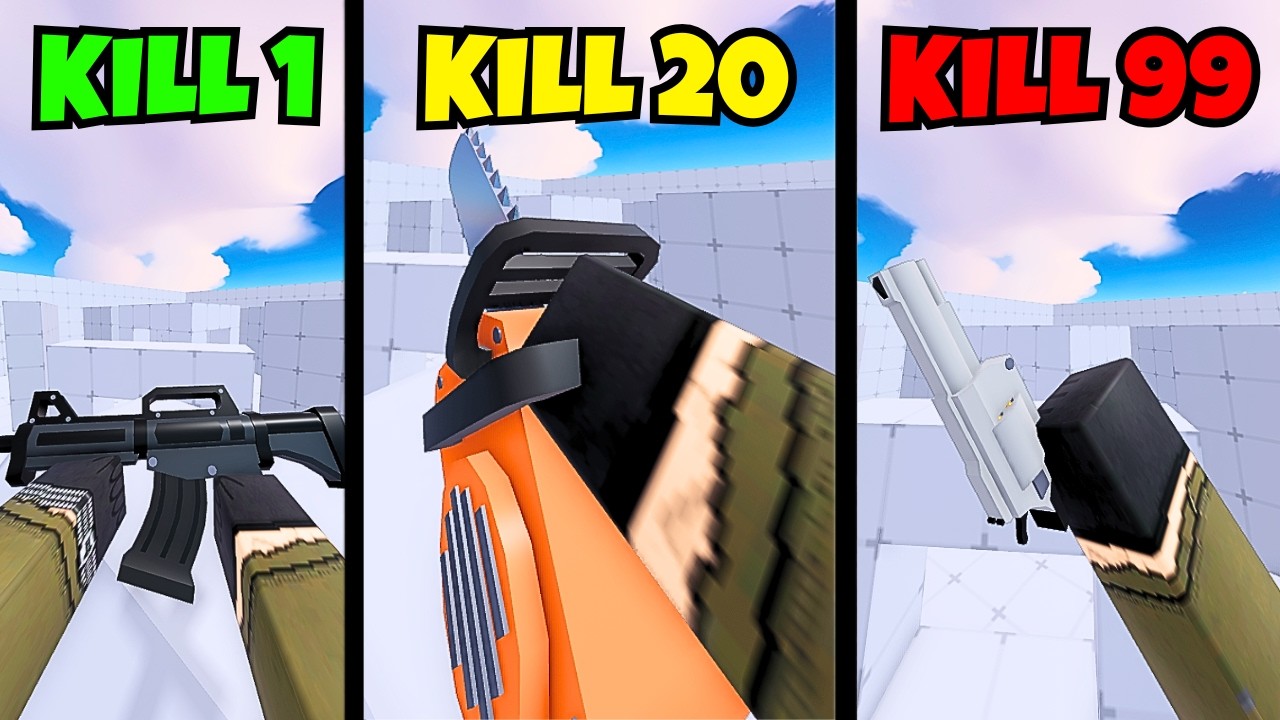 ¡CADA KILL CAMBIA MI ARMA en RIVALS! 🔫 - YouTube