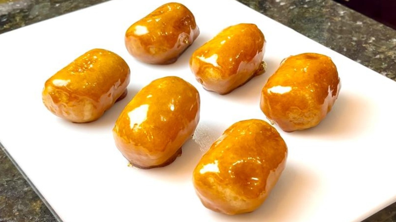 BANANA CARAMELIZADA DE RESTAURANTE CHINÊS 7.0 🍌🔥 | Testando o fogareiro Náutica | Akira Go | Cook