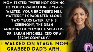 Parents Skipped My PhD Graduation Useless - I Was Keynote At Brother's Ceremony