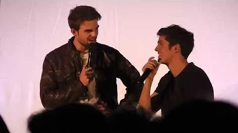Kol Panel (Part 2) Nathaniel Buzolic and Daniel Sharman at Bloody Night Con Barcelona