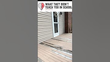 ROTTED Deck replaced with TREX Decking - Great Product! #DIY #TREX #deck #home