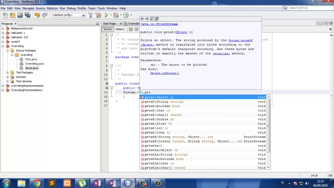 OOP OVERRIDING - YouTube