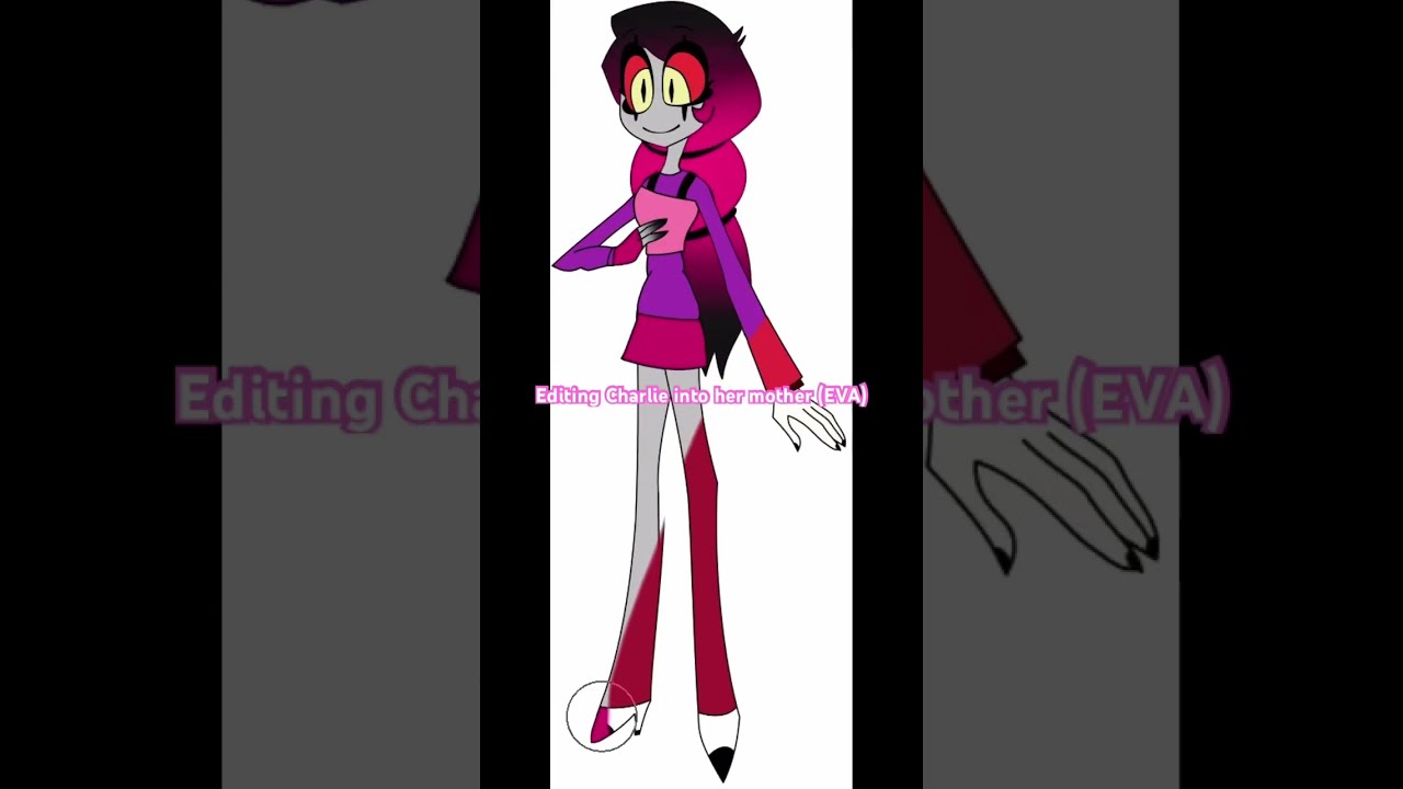Literally Roo With Charlie S Hair Hazbinhotelcharlie Hazbinhotelroo
