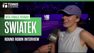 Iga Swiatek does not get bored of dominant wins 🤭 | 2025 WTA Finals Riyadh