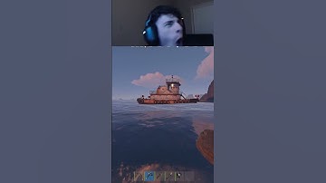 I got a boat #rust #rusttrolling  #gaming  #trolling #troll #funny #fyp #trending #short