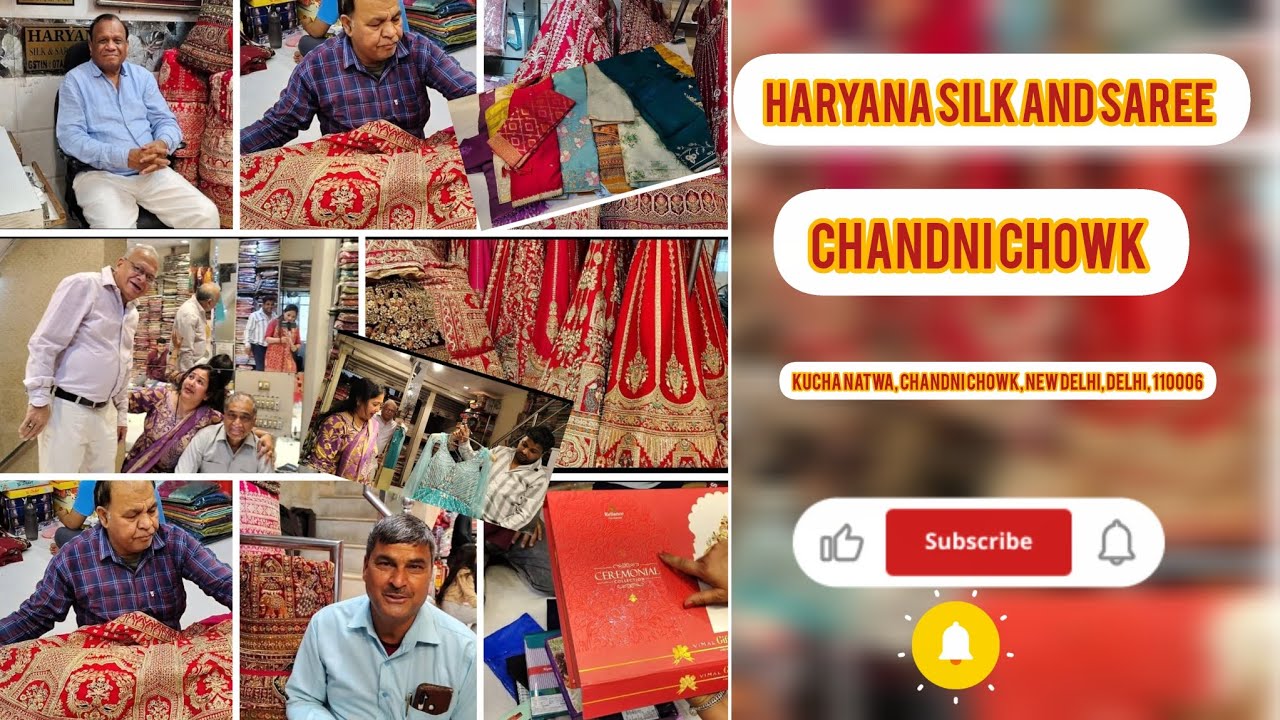 Wedding Lehengas & Sarees Shopping in Chandni Chowk | Best Collection 😍