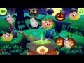 Funny Food Halloween Learn Color Shapes And Development Of Thinhking For Kids 
