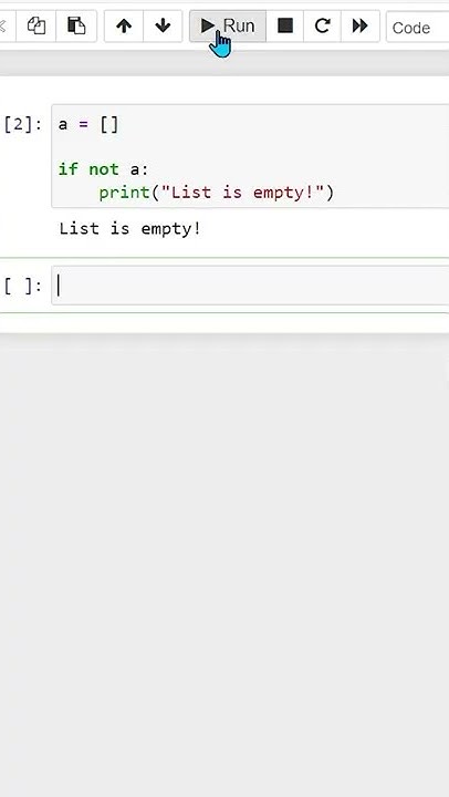 How to Check if a List is Empty in Python | Is This List Empty? - YouTube