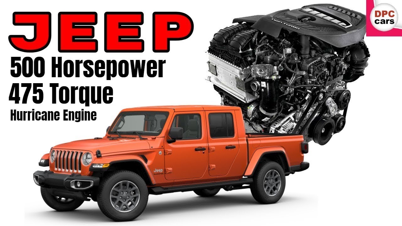 500HP Jeep  Inline-Six Hurricane Engine Revealed - YouTube