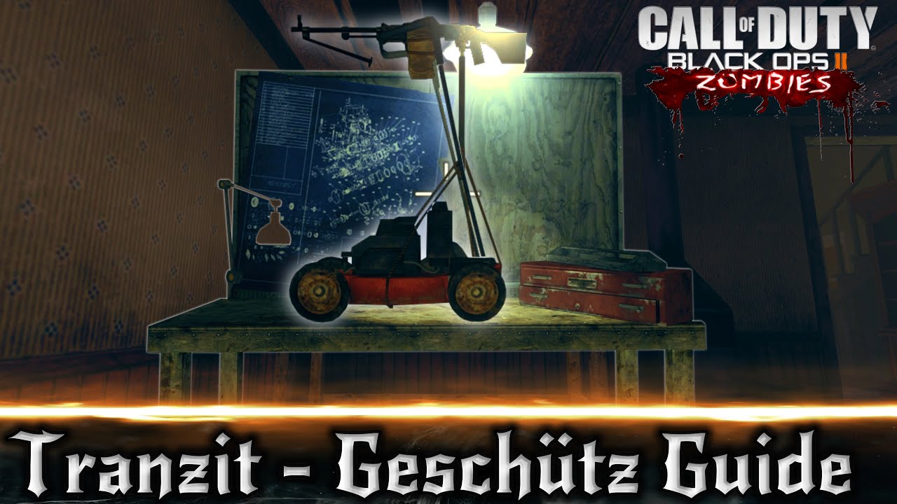 Cod Black ops 2 Tranzit: Wie man das [GESCHÜTZ] baut/benutzt - Zombie ...