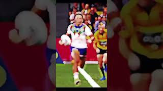 Reece Walsh just hits #rugby #nrl #rugbyleague #sport #nrlrugby #edit #shorts #fyp
