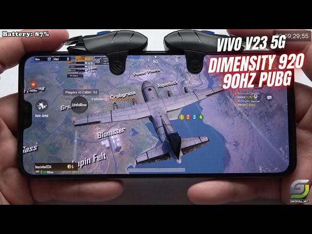 Vivo V23 Pro 5G Pubg Test & BGMI Test  🤟 Vivo V23 Pro 5G Pubg Gaming  Review & Graphics Test 