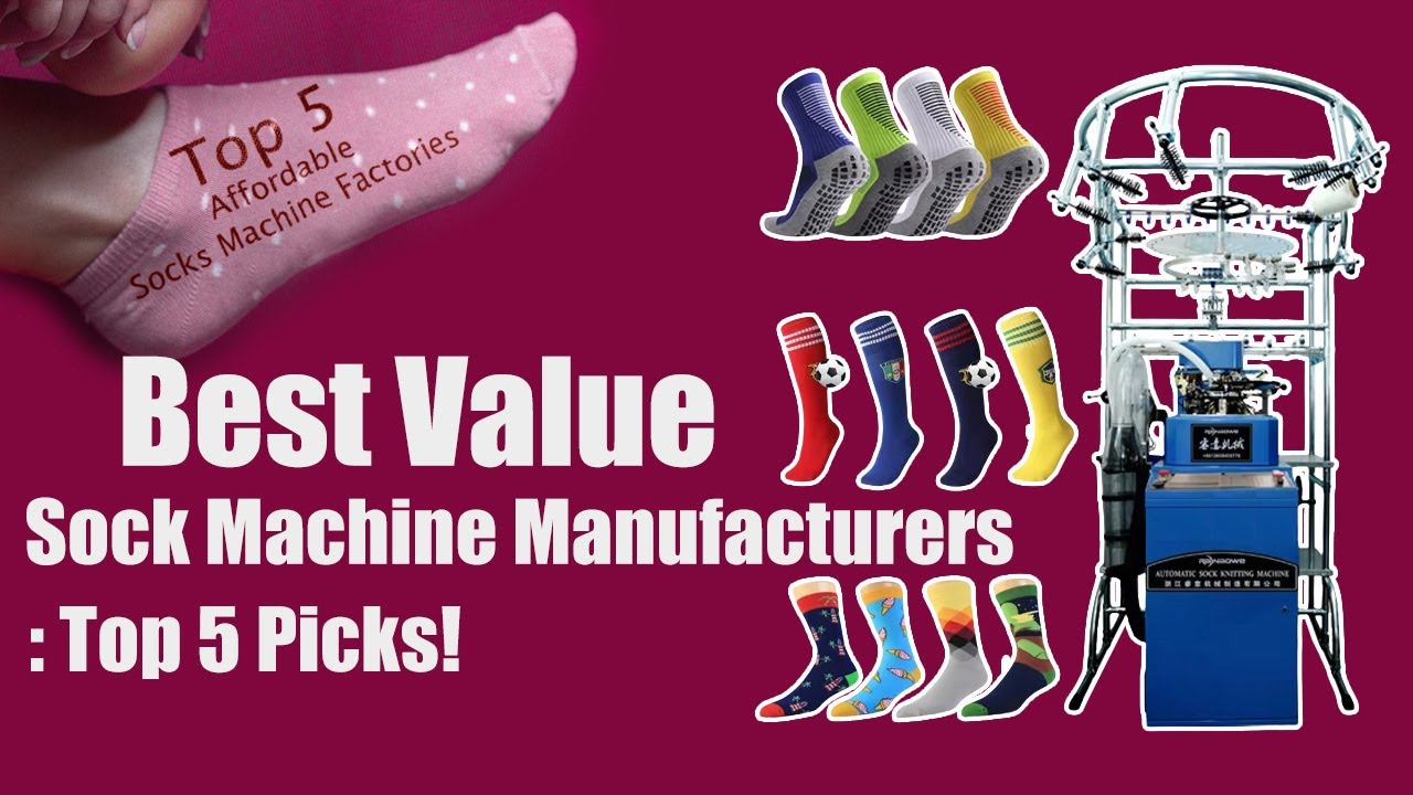 Top 5 Affordable Sock Machine Factories in China | Best Socks Knitting Machine for Sale 1080p[HD]