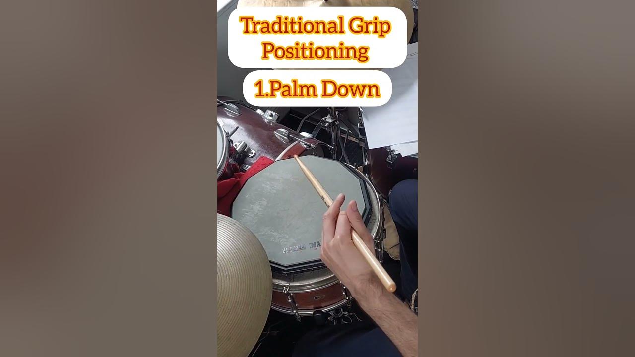 Drum Lesson! Traditional Grip Snare Drum Positions! YouTube