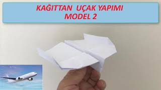 Kağıttan Uçak Yapımı Making Paper Airplane Kağıt Evreni 2