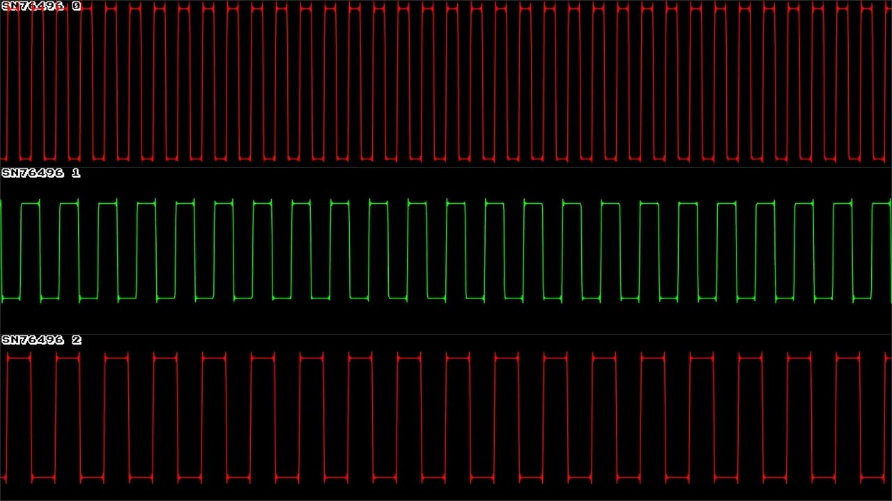 A Computer Christmas (PC) - Silent Night - In Christmas Oscilloscope View!