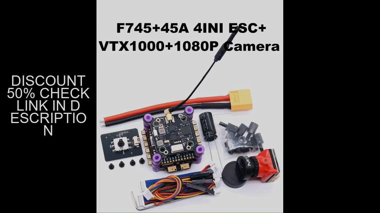 BCUBE F745 V2 Flight Control 45A/60A 4INI ESC VTX1000 Video 1080P Camera INAV Betaflight Flight Cont