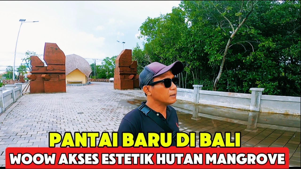 PANTAI SIDAKARYA AKSES MELEWATI HUTAN MANGROVE 