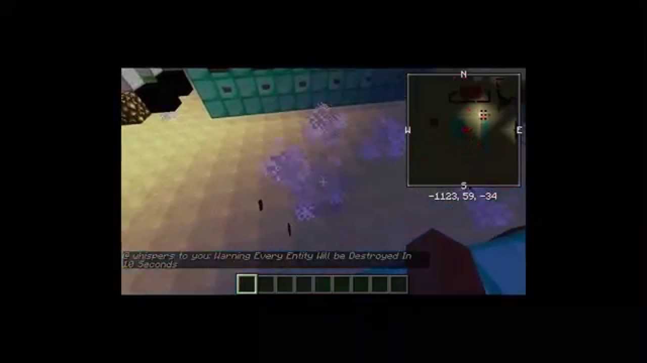 How to kill all entities in minecraft 1.8 - YouTube