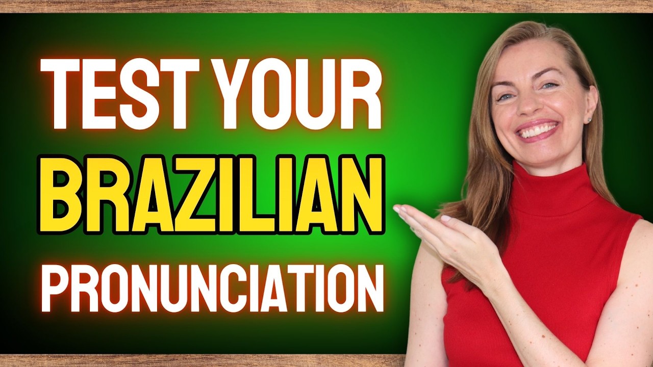 Can You Pronounce These Brazilian Portuguese Words Correctly? #plainportuguese