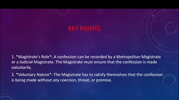 Section 164 crpc recording of confession and statement before magistrate #perpration