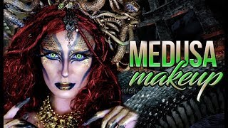 The Real Medusa | Snake Head Halloween Makeup Tutorial 2017 | Victoria Lyn Beauty