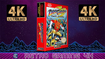 Dash Galaxy in the Alien Asylum (1990) Nintendo NES retro video game intro / demo [4K 60FPS UHD]
