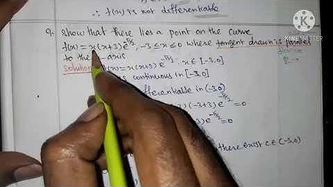 12th maths/Exercise 7.3 Q no 9/Chapter-7 Application of Differential Calculus