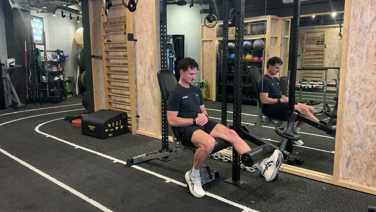 Leg Extension - Single Leg Machine (Inner Range)