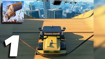 Construction Ramp Jumping - All Levels 1-2 Gameplay Part 1 (Android, iOS)