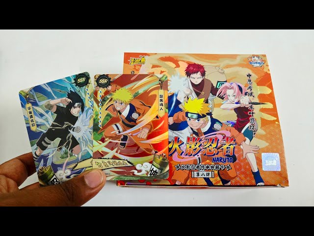 Naruto Trading Cards Unboxing || Anime cards Unboxing - YouTube