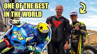 Former MotoGP Rider Coached me for a day by Mike on Bikes 40,913 views 3 years ago 4 minutes, 41 seconds