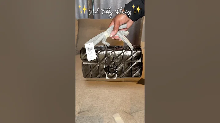 ✨Coach Tabby Unboxing✨ I am obsessed with this bag❤️#coachtabby #coach #bag #unboxing #shorts #fyp