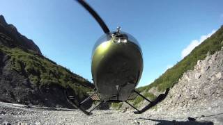 Helicopter Glacier Ice Hiking in Alaska