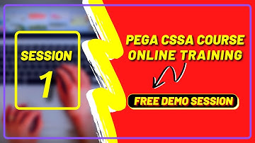 PEGA CSSA Online Training | Day 1 Session | Ashock Pega Training
