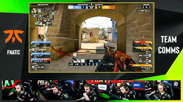 fnatic team voice comms on last round [MAP 3]  WINNING against G2 | ESL Pro League Season 15 | CSGO