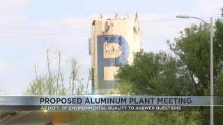Public meeting held for proposed aluminum plant in Benson