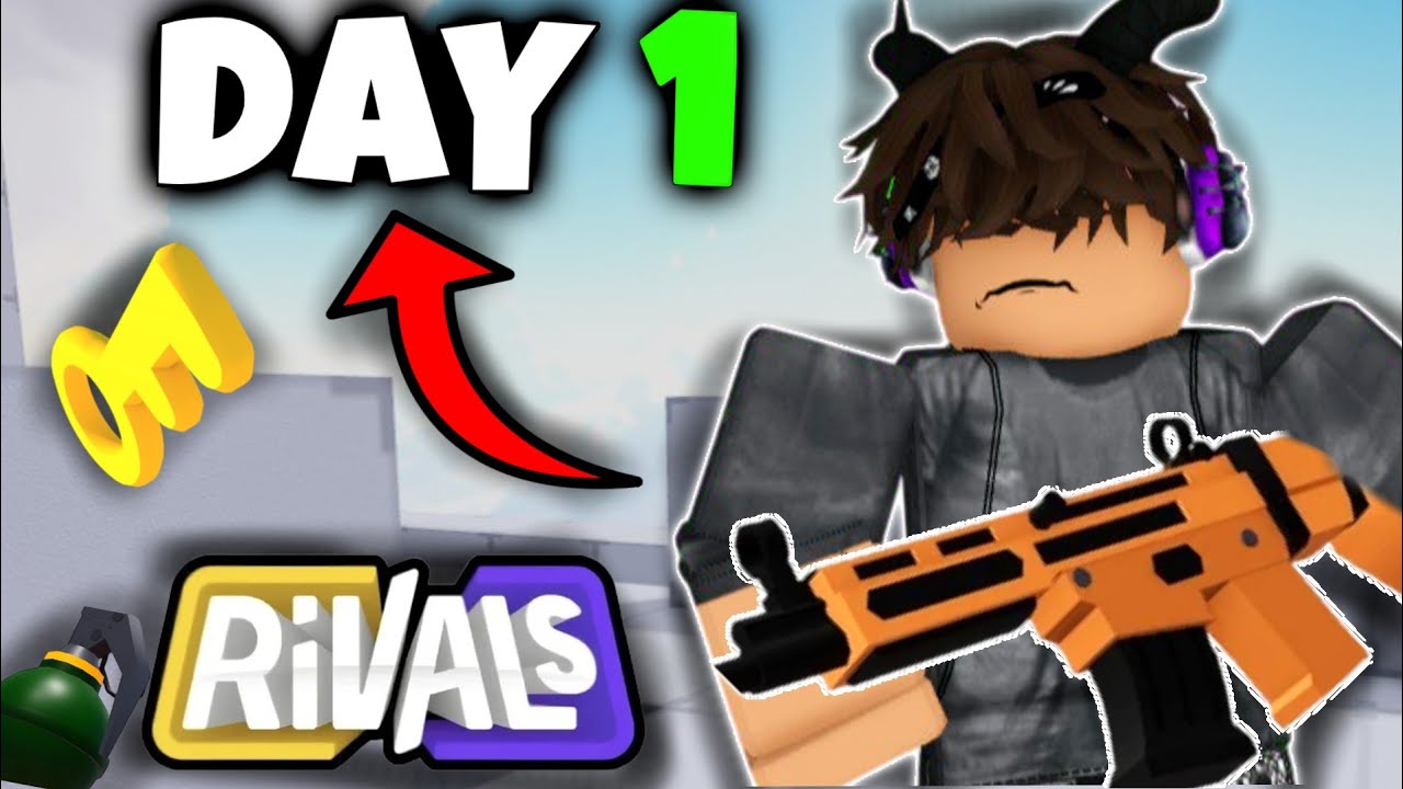 🔥Новичок ВПЕРВЫЕ Играет В RIVALS │ Roblox💥