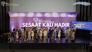 SESAAT KAU HADIR (Arr.: Poedji Soesila) - Lentera Kasih || 9th SDGCF 2023