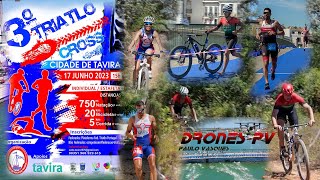 3º Triatlo Cross Cidade de Tavira, 17 junho 2023 - Drones-pv