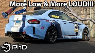 Time Attack BMW G87 M2 Coilover & Exhaust Upgrade!! Project M2 TA