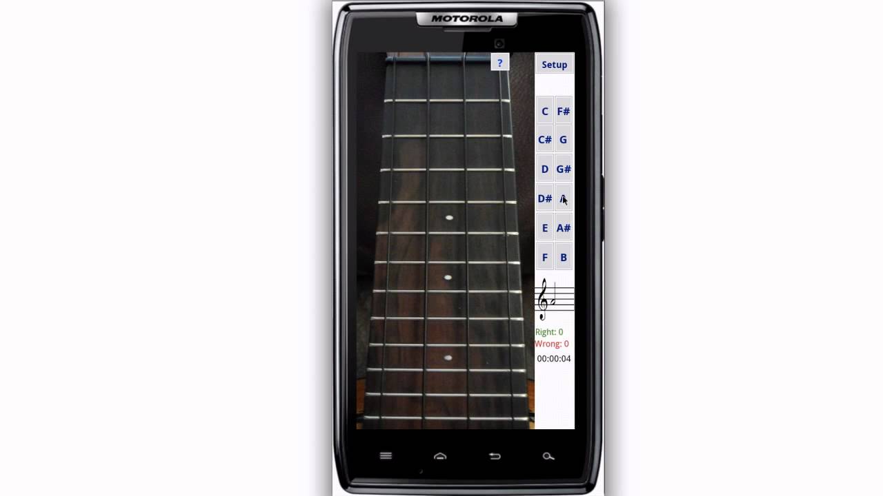 Ukulele Fretboard Addict An Android Fretboard Trainer App For